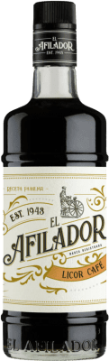 12,95 € Envio grátis | Aguardente Orujo El Afilador Licor de Café Espanha Garrafa 70 cl