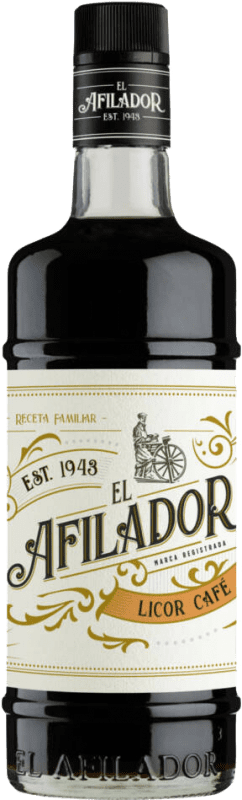 12,95 € Envío gratis | Orujo Aguardiente El Afilador Licor de Café España Botella 70 cl