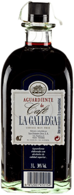 42,95 € Бесплатная доставка | Марк La Gallega Licor de Café Испания Бутылка Иеровоам-Двойной Магнум 3 L