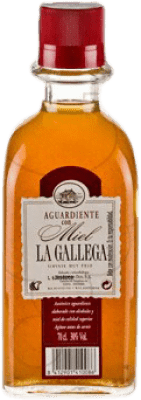 9,95 € Envio grátis | Aguardente Orujo La Gallega Licor de Miel Espanha Garrafa 70 cl