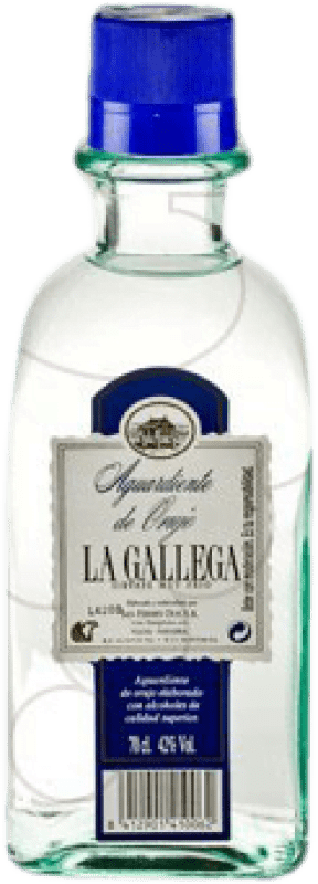 15,95 € Envío gratis | Orujo La Gallega España Botella 70 cl