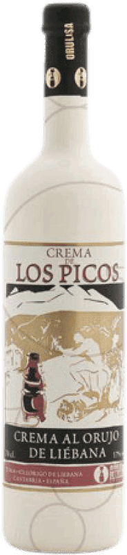19,95 € Free Shipping | Cream Liqueur Los Picos Spain 70 cl Orujo