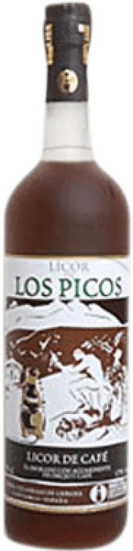 13,95 € Envio grátis | Aguardente Orujo Los Picos Espanha 70 cl Café