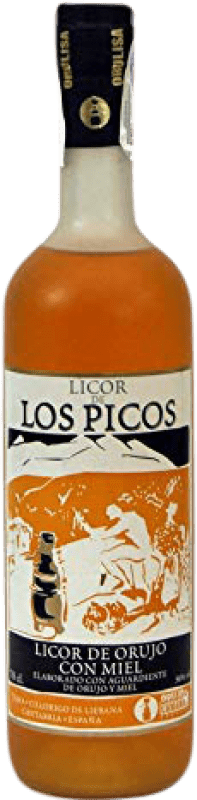 23,95 € Бесплатная доставка | Марк Los Picos Licor de Miel Испания бутылка 70 cl