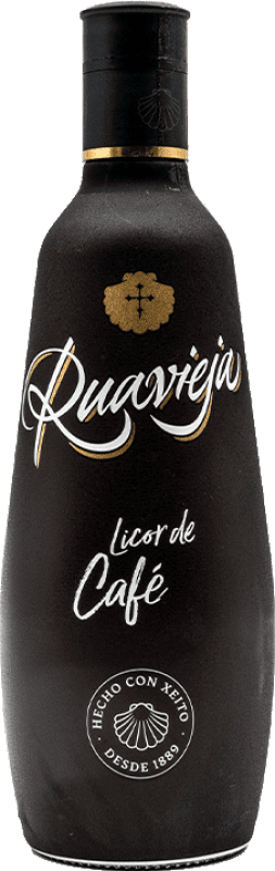 15,95 € Envio grátis | Aguardente Orujo Ruavieja Licor de Café Espanha Garrafa 70 cl