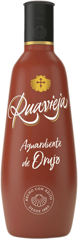 18,95 € Free Shipping | Pomace Brandy Ruavieja Spain 70 cl