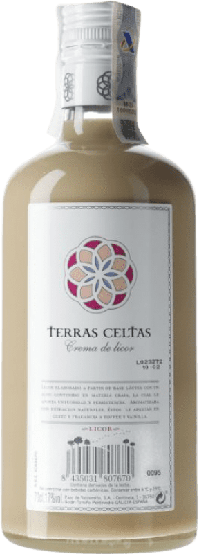 12,95 € Envío gratis | Crema de Licor Terras Celtas Crema de Orujo España Botella 70 cl