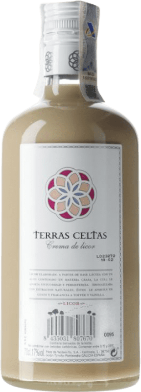 13,95 € Envío gratis | Crema de Licor Terras Celtas Orujo España Botella 70 cl