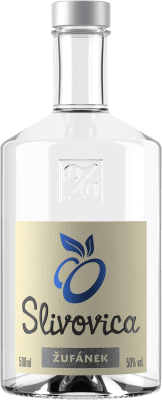 31,95 € Spedizione Gratuita | Grappa Orujo Ziegler Slivovica Slovacchia Bottiglia Medium 50 cl