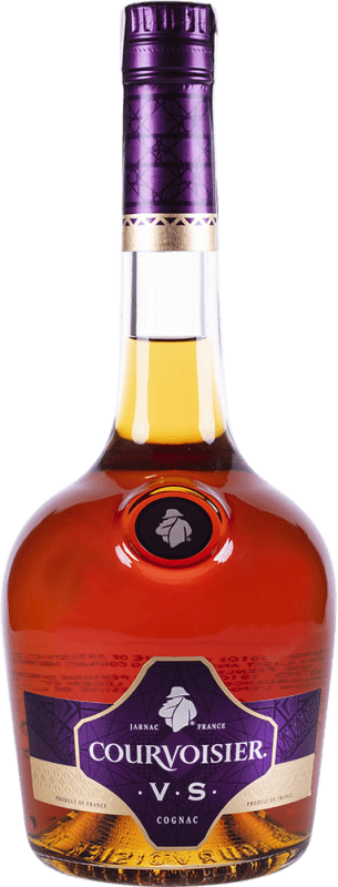 57,95 € Envio grátis | Cognac Conhaque Courvoisier Le Voyage VS Very Special A.O.C. Cognac França Garrafa 1 L