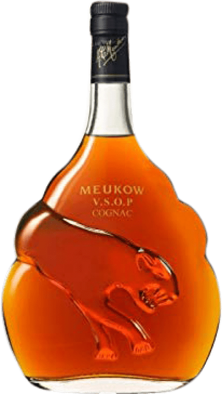 35,95 € Kostenloser Versand | Cognac Meukow V.S.O.P. Very Superior Old Pale Frankreich Flasche 70 cl