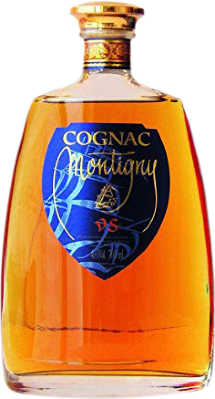 28,95 € Spedizione Gratuita | Cognac Montigny V.S. Very Special Francia Bottiglia 70 cl