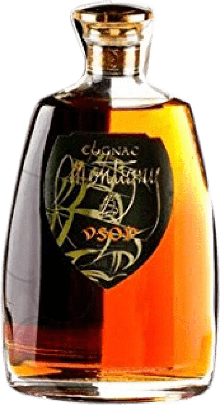 36,95 € Envio grátis | Cognac Conhaque Montigny V.S.O.P. Very Superior Old Pale França Garrafa 70 cl