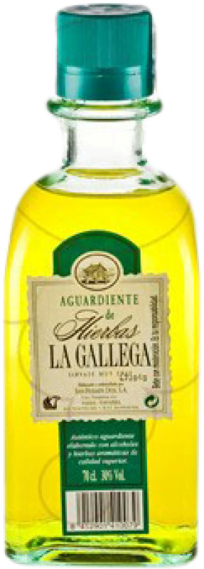 14,95 € Free Shipping | Herbal liqueur La Gallega Spain Bottle 70 cl