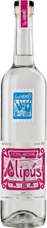 61,95 € Spedizione Gratuita | Mezcal Alipús San Andrés Messico Bottiglia 70 cl