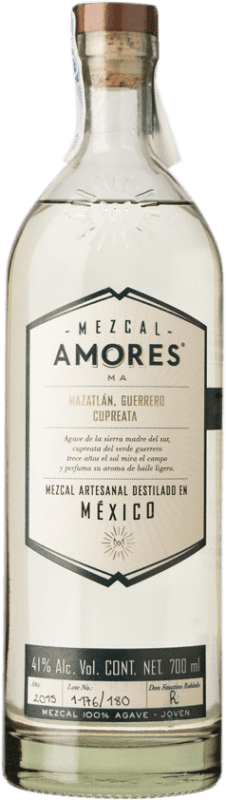 81,95 € Free Shipping | Mezcal Amores Cupreata Mexico Bottle 70 cl