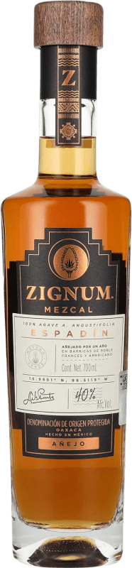 56,95 € Envío gratis | Mezcal Casa Armando Zignum Añejo México 70 cl