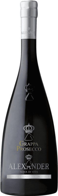 42,95 € Бесплатная доставка | Граппа Alexander D.O.C. Prosecco Италия бутылка 70 cl