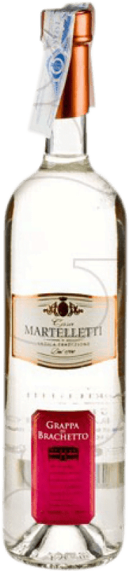 19,95 € Kostenloser Versand | Grappa Martelleti Brachetto Italien 70 cl