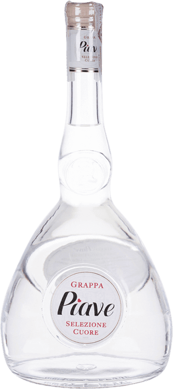 24,95 € Envio grátis | Aguardente Grappa Piave Itália Garrafa 1 L