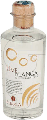 33,95 € Spedizione Gratuita | Grappa Sibona Uvedilanga Italia Bottiglia Medium 50 cl