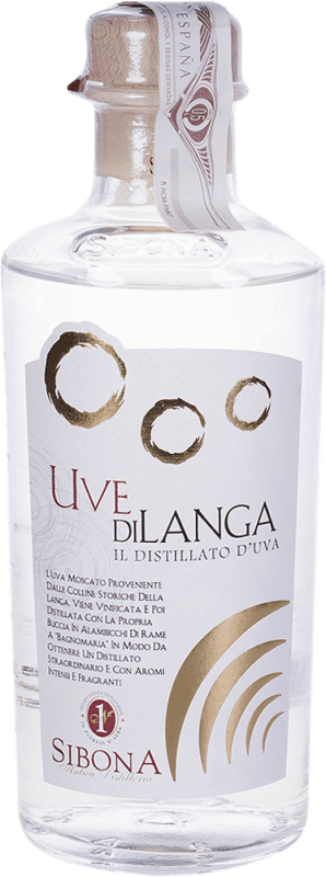 35,95 € Бесплатная доставка | Граппа Sibona Uvedilanga Италия бутылка Medium 50 cl