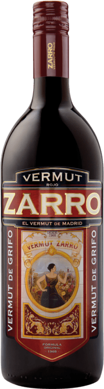 9,95 € Free Shipping | Vermouth Sanviver Zarro Rojo de Grifo Spain Bottle 1 L