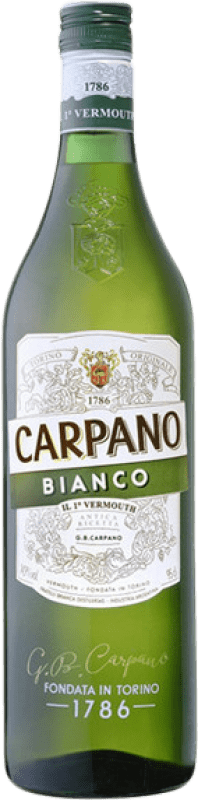 17,95 € Бесплатная доставка | Вермут Carpano Bianco Италия бутылка 1 L