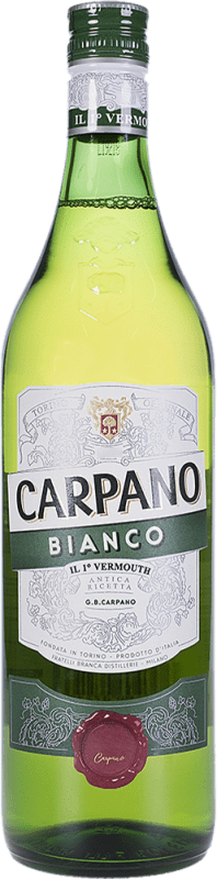16,95 € Бесплатная доставка | Вермут Carpano Bianco Италия бутылка 1 L