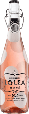 11,95 € Kostenloser Versand | Sangriawein Lolea Nº 5 Rosé Frizzante Spanien Flasche 75 cl