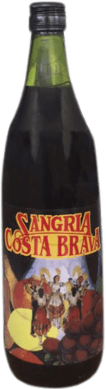 2,95 € Envío gratis | Sangría Costa Brava España Botella 1 L