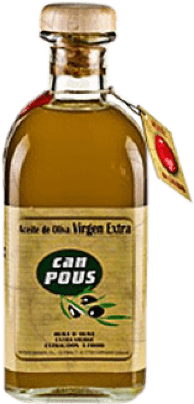 19,95 € Envío gratis | Aceite de Oliva Can Pous AOVE Virgen Extra España 1 L