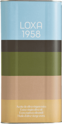 53,95 € Free Shipping | Olive Oil Loxa EVOO Extra Virgin Spain Special Can 5 L