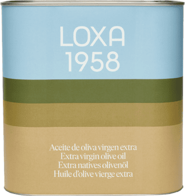 26,95 € 送料無料 | オリーブオイル Loxa EVOO エキストラバージン スペイン スペシャル缶 2,5 L