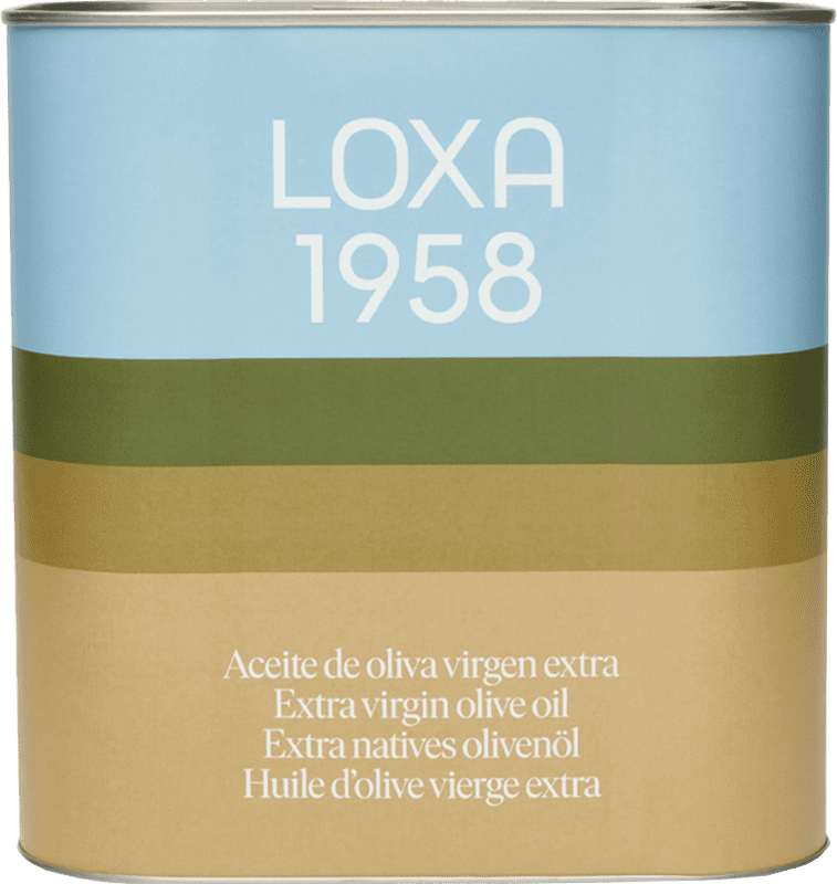 43,95 € 免费送货 | 橄榄油 Loxa 西班牙 大罐头 2,5 L