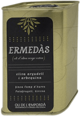 19,95 € Бесплатная доставка | Оливковое масло Ermendàs Испания Большая банка 25 cl