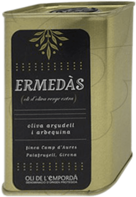 19,95 € Envio grátis | Azeite de Oliva Ermendàs Espanha Lata Especial 25 cl