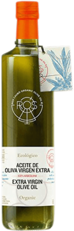 8,95 € Spedizione Gratuita | Olio d'Oliva Ros EVO Extra Vergine Spagna Arbequina Bottiglia Medium 50 cl