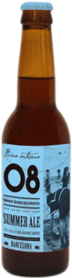 3,95 € Kostenloser Versand | Bier Birra Artesana 08 Barceloneta Summer Ale Spanien Demi Flasche 33 cl