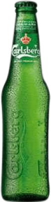 4,95 € 送料無料 | ビール Carlsberg デンマーク 1/3ボトル 33 cl