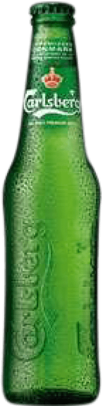 1,95 € Spedizione Gratuita | Birra Carlsberg Danimarca Bottiglia Terzo 33 cl