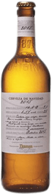 1,95 € Envio grátis | Cerveja Damm Navidad Espanha Garrafa Terço 33 cl