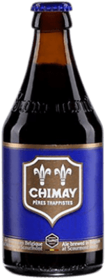 4,95 € Kostenloser Versand | Bier Chimay Azul Belgien Drittel-Liter-Flasche 33 cl