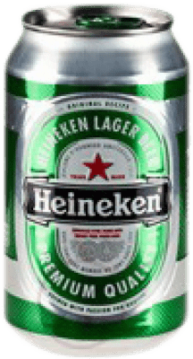 1,95 € Kostenloser Versand | Bier Heineken Niederlande Alu-Dose 33 cl