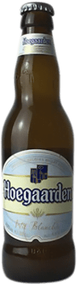 3,95 € Free Shipping | Beer Hoegaarden Blanche — White Belgium Third-Liter Bottle 33 cl