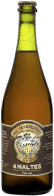 5,95 € 送料無料 | ビール Les Clandestines 4 Maltes スペイン ボトル 75 cl