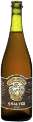 5,95 € 免费送货 | 啤酒 Les Clandestines 4 Maltes Pale Ale 西班牙 75 cl Malt — 麦芽