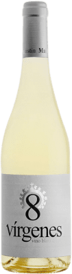 15,95 € Envio grátis | Vinho branco Vinos La Zorra 8 Vírgenes Espanha Viura, Palomino Fino, Mascate Grão Pequeno, Rufete Branco Garrafa 75 cl