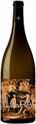 28,95 € Envío gratis | Vino blanco Pablo Vidal Luxuria Crianza D.O. Monterrei Galicia España Godello, Loureiro Botella Magnum 1,5 L