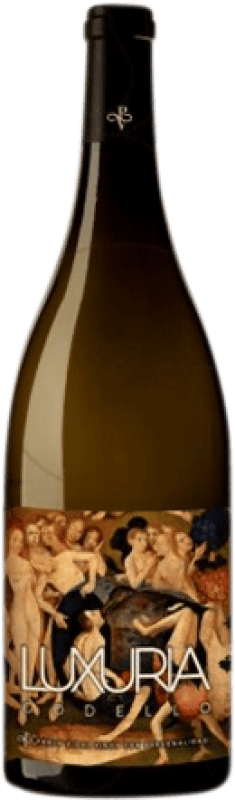 29,95 € Spedizione Gratuita | Vino bianco Pablo Vidal Luxuria Crianza D.O. Monterrei Galizia Spagna Godello, Loureiro Bottiglia Magnum 1,5 L